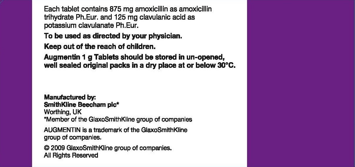 Augmentin BD Tablets°